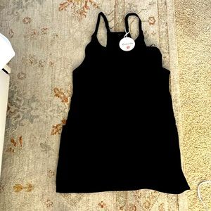 Workout dress with built in shorts
